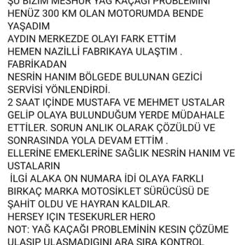 Garanti Dışı Kalan Motor Arızası Ve Yağ Problemi