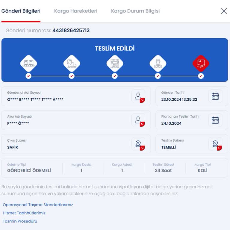 Teslim Edilmeyen Kargo Ve Kaybolan Ürünümün Akıbeti