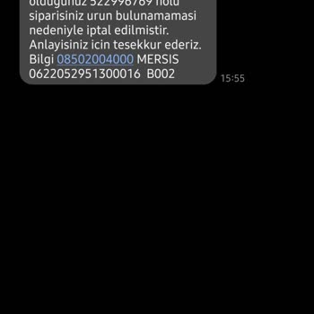 Migros Sanal Market'te Stok Sorunu Ve Sipariş İptali