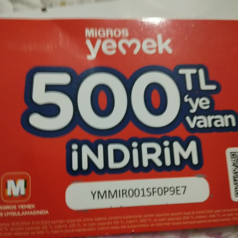 Migros Yemek Çekinde Beklenen İndirim Sorunu