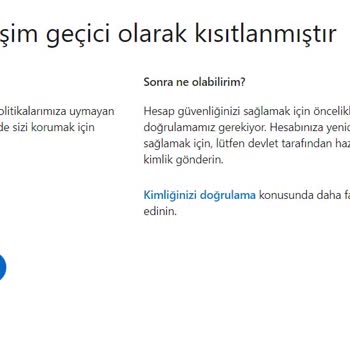 LinkedIn Hesabına Erişim Sorunu Ve Kimlik Doğrulama Endişesi