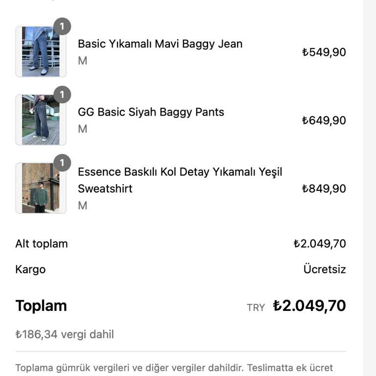 Yanlış Ürün Ve İletişim Sorunu: Atewear Siparişimde Büyük Hata