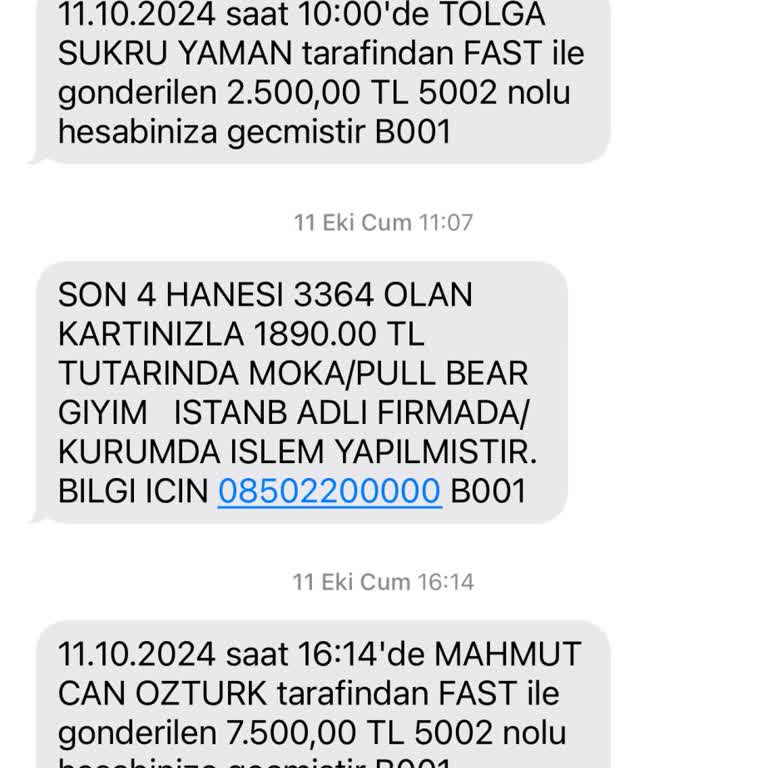 Haberim Dışında Yapılan Kredi Kartı Çekimi