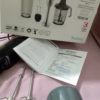 Arzum Blender Seti Hayal Kırıklığı