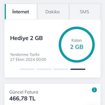 Yanıltıcı Hediye İnternet Paketi Ve Fatura Şoku