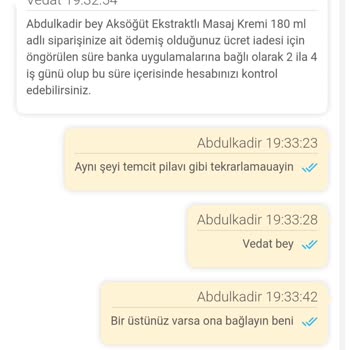 Epttavm'de İptal Edilen Siparişin Ücreti İade Edilmiyor