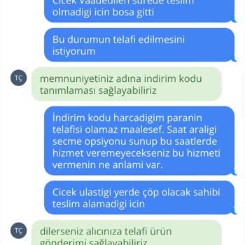 Teslimat Sorunu Ve Müşteri Hizmetleri Hayal Kırıklığı