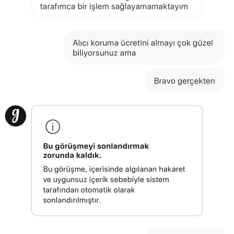 Kargo Teslimat Sorunu Ve Gardrops Desteği Eksikliği