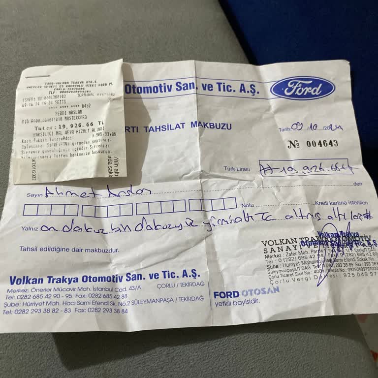 Ford Servisinde Arıza Işığı Sorunu