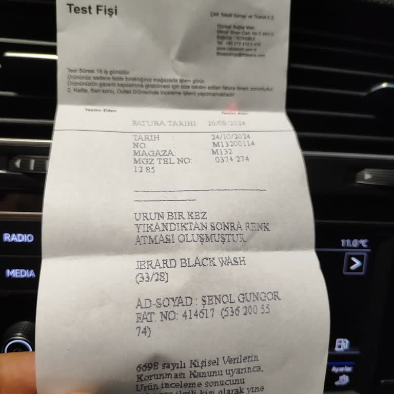 Renk Atan Kot Pantolon Ve Yetersiz İnceleme