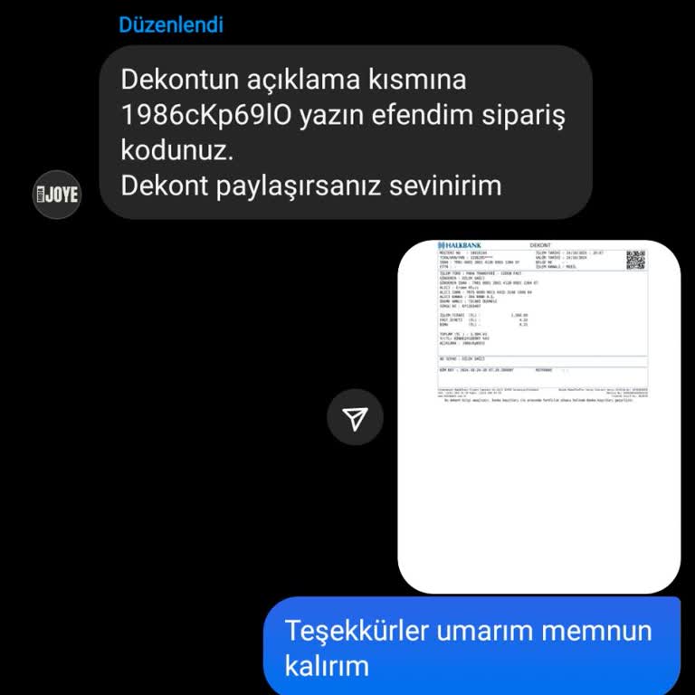 Yanlış Sipariş Kodu Ve Para Çekme Girişimi