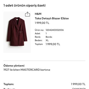 Yanlış Beden Ve Stok Sorunu: H&M'den Mağduriyet