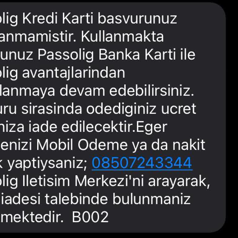Passolig Ücret İadesi Sorunu Ve Müşteri Hizmetlerine Ulaşım Zorluğu