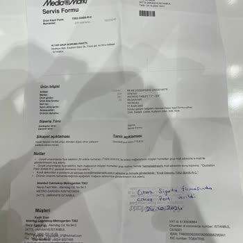 Tablet Tamiri Ve Garanti Sürecinde Büyük Hayal Kırıklığı