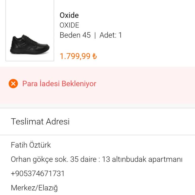 Online Ayakkabı İadesinde Yaşanan Sorunlar