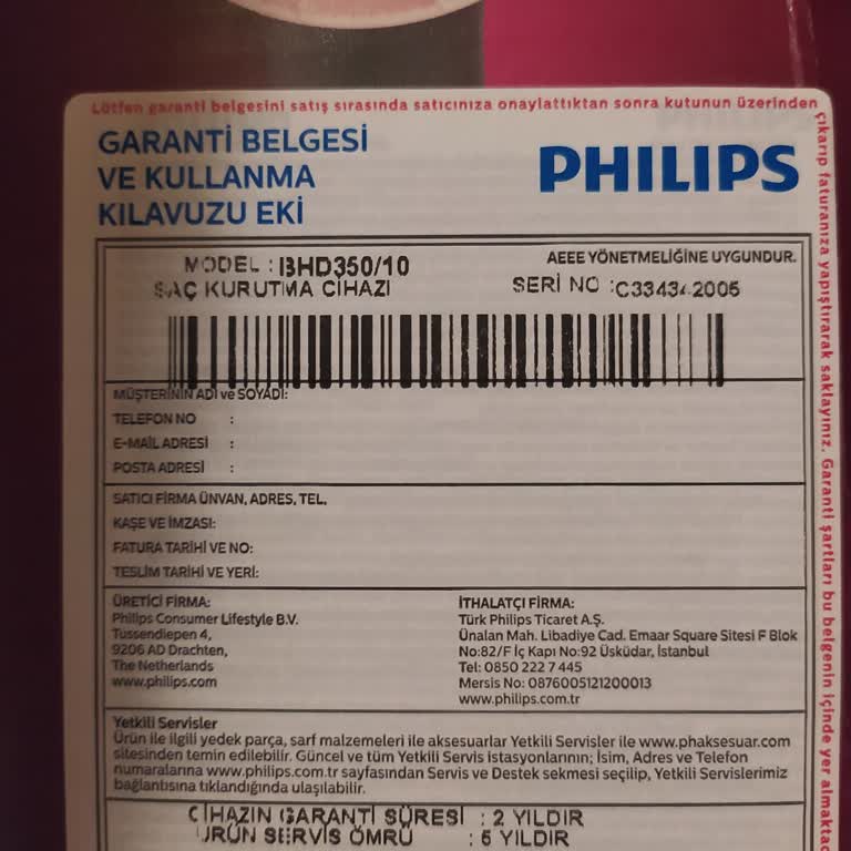 Philips Hediye Ürün Garanti Sürecinde Hayal Kırıklığı