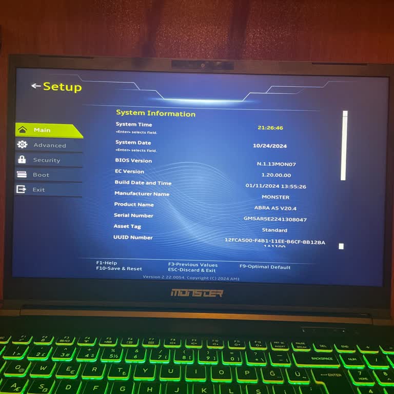 Acil Destek Bekleyen BIOS Sorunu