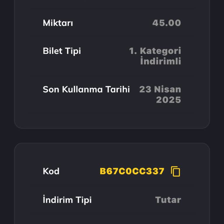 İptal Edilen Biletler İçin Çözüm Bekliyorum