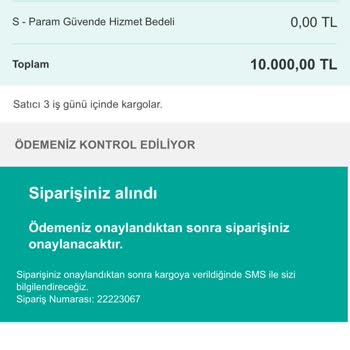 Ödeme Sorunu Ve Güvenlik Endişesi