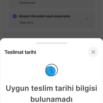 Teslim Edilmeyen Sipariş Ve Yetersiz Müşteri Hizmeti