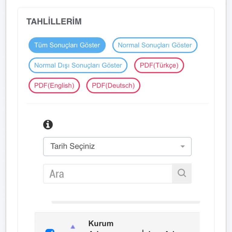 E-Nabız Kan Tahlil Sonuçları Görünmüyor