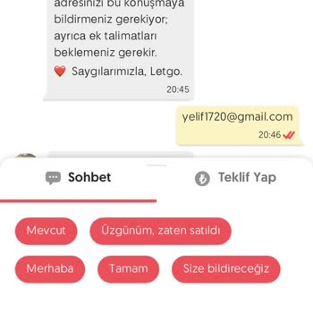 Letgo'da Sahte Satış Ve Para Çekimi Korkusu