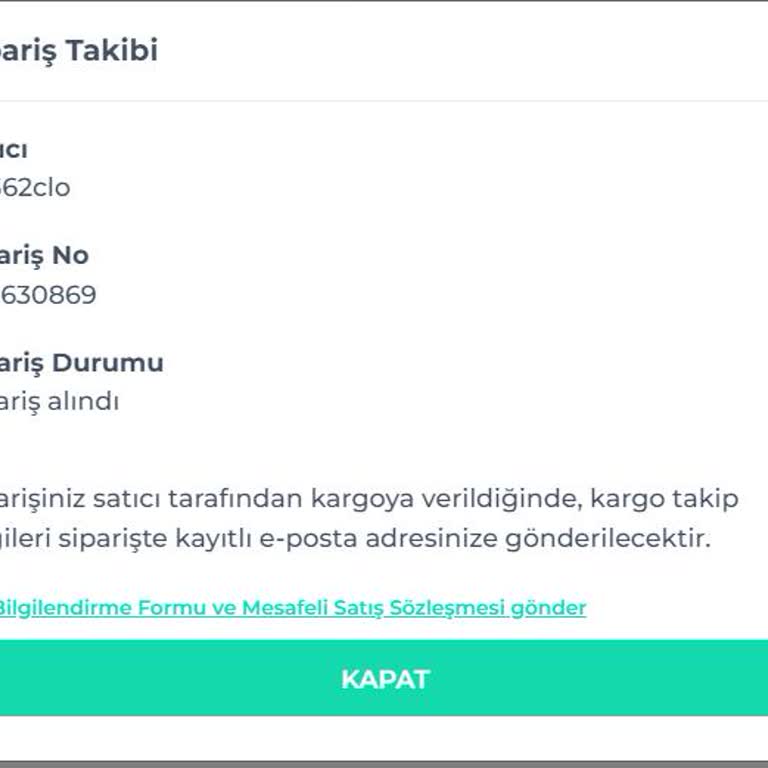 Sipariş Verildi, 10 Gün Geçti, Hala Kargoya Verilmedi