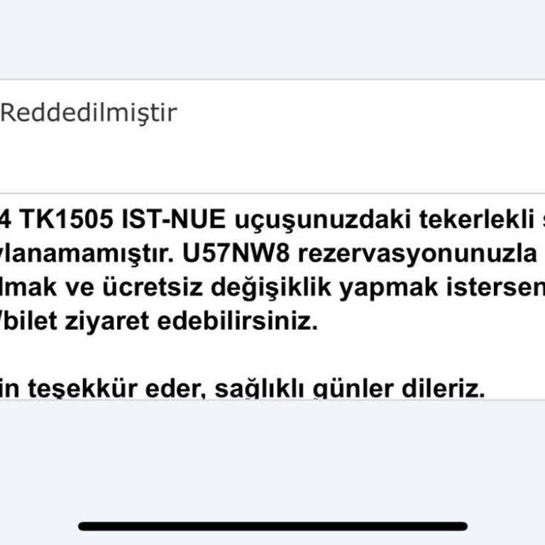 Engelli Taşıma Hizmeti Reddedildi: THY İle Mağduriyet