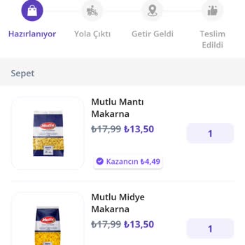 Getir Şubesinin Sürekli Geciken Ve Hatalı Siparişleri