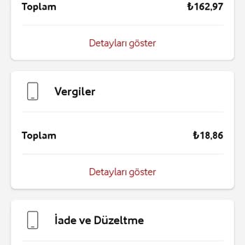 Vodafone Faturaya Fazla Para Yansıtıyorlar
