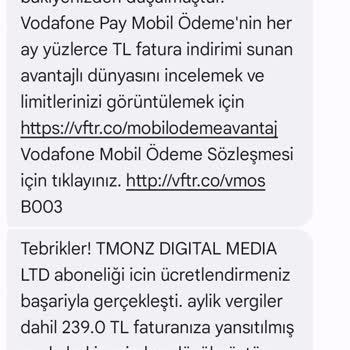 İzinsiz Abonelik Ücretleri Mağduriyeti