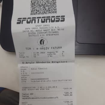 Garanti Kapsamında Değişim Yapılmayan Deforme Ayakkabı