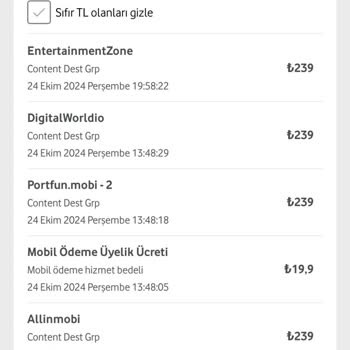 Digitalworld Mobile Habersiz Başlatılan Abonelikler Ve İade Sorunu!