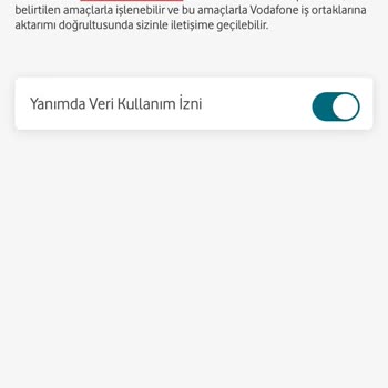 Vodafone Yanımda Uygulamasında Hediye Sorunu