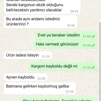 Eksik Ürün Ve MNG Kargo'nun İlgisizliği
