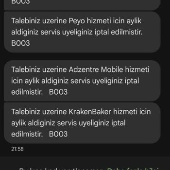 Portfun. Mobi İzinsiz Başlatılan Aboneliklerle Mağduriyet