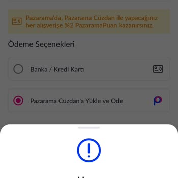 Pazarama Cüzdan Aktivasyon Sorunu Ve Para İadesi Talebi
