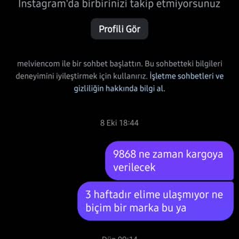 Melvien'den Aldığım Ürün Defolu Çıktı Para İadesi Yapılmadı