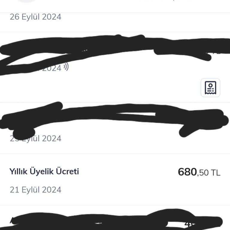 Haksız Üyelik Ücreti İadesi Talebi