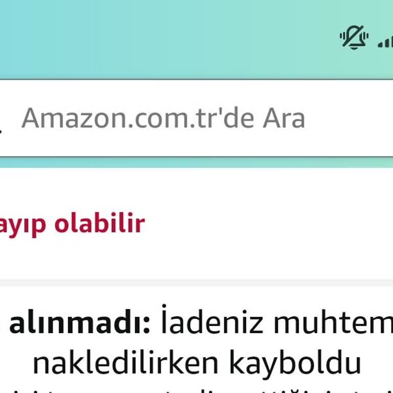 Kayıp İade Süreci: Müşteri Hizmetlerinden Yanıt Yok