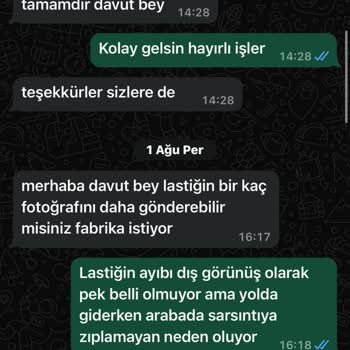 Lassa Lastiklerinde Garanti Sorunu Ve İlgisizlik