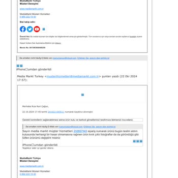 Kırık Ürün Ve Yetersiz Müşteri Hizmetleri