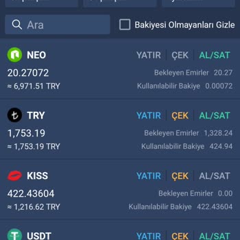 Gala Coin Kiss Coin Görünmüyor, İşlemler İptal Oluyor!