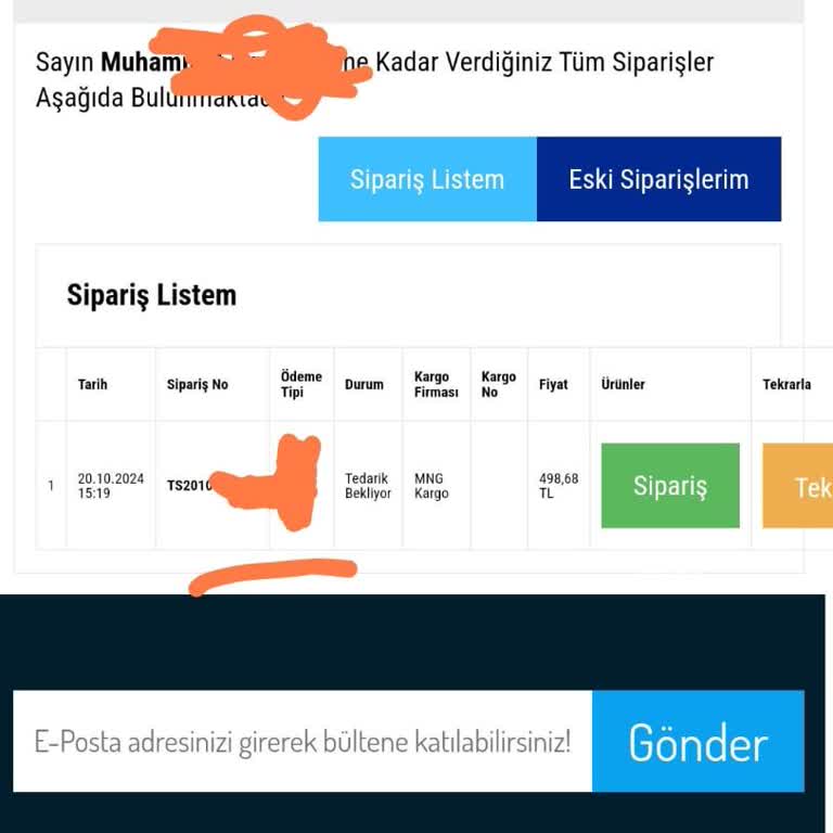 Stokta Görünen Ürünler Teslim Edilmiyor: Müşteri Memnuniyeti Sıfır