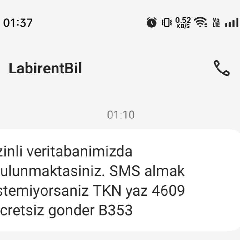 İzinsiz Mesajlar Ve Güvenlik Endişesi