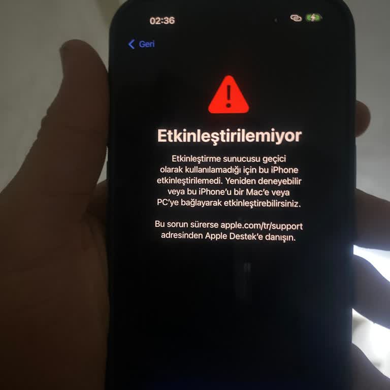 İphone 14 Pro Aktivasyon Sorunu