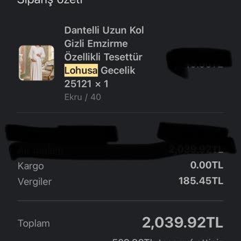 Lohusa Sepeti'nden Alışverişte Yaşanan Sorunlar Ve Müşteri Hizmetleri Eksikliği
