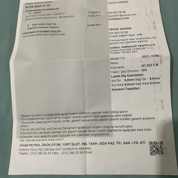 Garanti Kapsamında Tamir Edilmeyen Araç Mağduriyeti