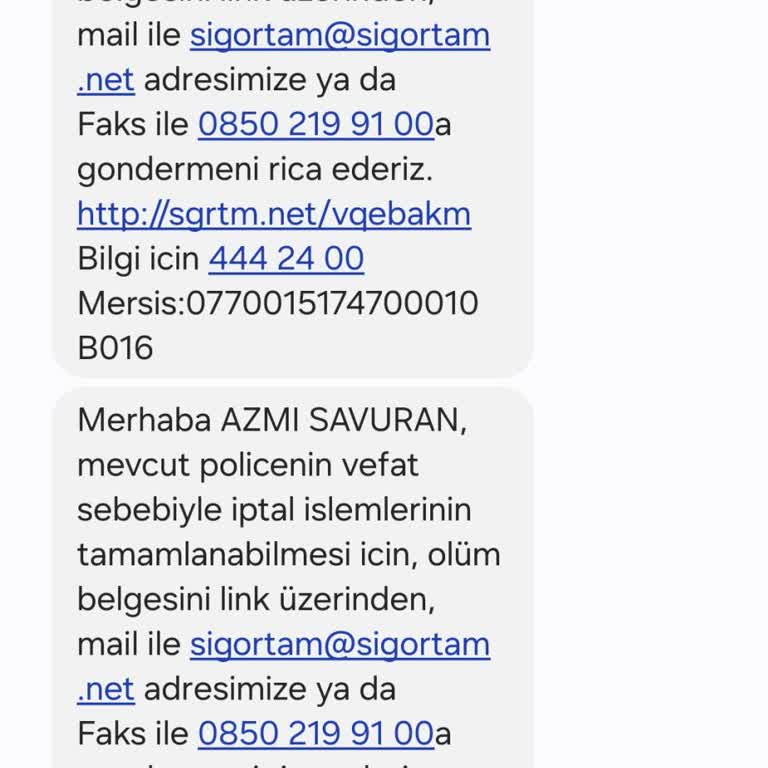 Sigorta İşlemlerinde Gecikme Ve İletişim Sorunları