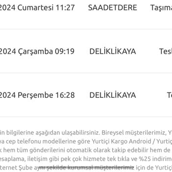Kaybolan Kargo Ve İade Talebi